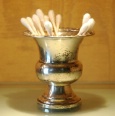 Sterling urn, America, c.1920, $35.00