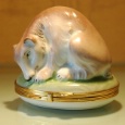 Porcelain box, France, $150.00